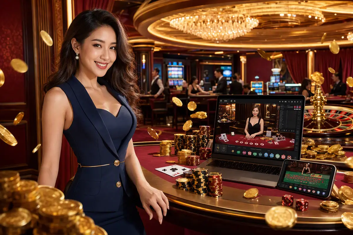 megha WM Casino লাইভ ডিলার টেবিল